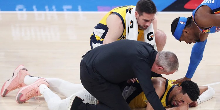 Pacers vs. Thunder NBA Finals: Tyrese Haliburton's devastating injury a brutal reminder of the precariousness of the game Pacers vs. Thunder NBA Finals: Tyrese Haliburton's devastating injury a brutal reminder of the precariousness of the game