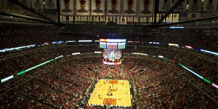 Bulls’ championship banners out for season after pyrotechnic damage from Disturbed concert Bulls’ championship banners out for season after pyrotechnic damage from Disturbed concert
