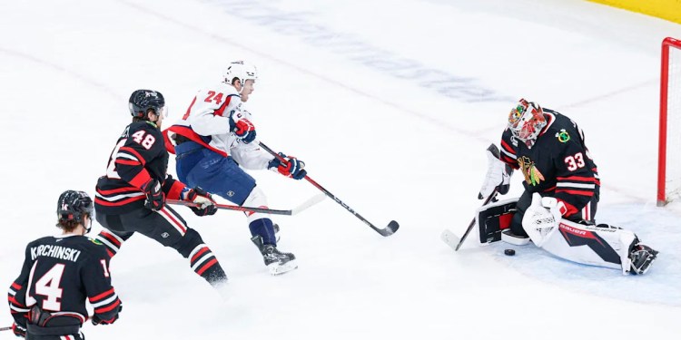 Capitals Defeat Blackhawks, Team Faces Illness Capitals Defeat Blackhawks, Team Faces Illness