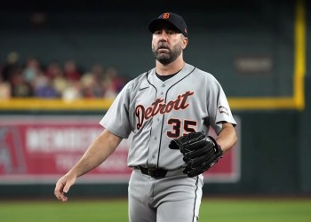 Justin Verlander Makes Season Debut for Tigers at Age 43 Justin Verlander Makes Season Debut for Tigers at Age 43