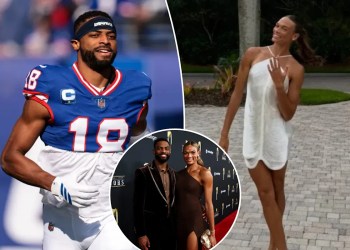 Giants’ Darius Slayton and Anna Hall Get Married on Long Island Giants’ Darius Slayton and Anna Hall Get Married on Long Island