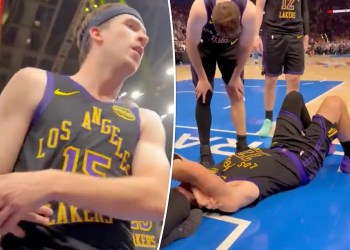 Austin Reaves responds to Luka Doncic heckler Austin Reaves responds to Luka Doncic heckler