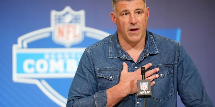 Mike Vrabel Remains Silent Before NFL Draft Mike Vrabel Remains Silent Before NFL Draft