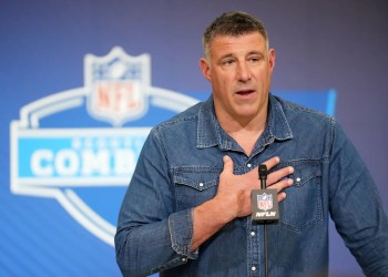 Mike Vrabel Remains Silent Before NFL Draft Mike Vrabel Remains Silent Before NFL Draft