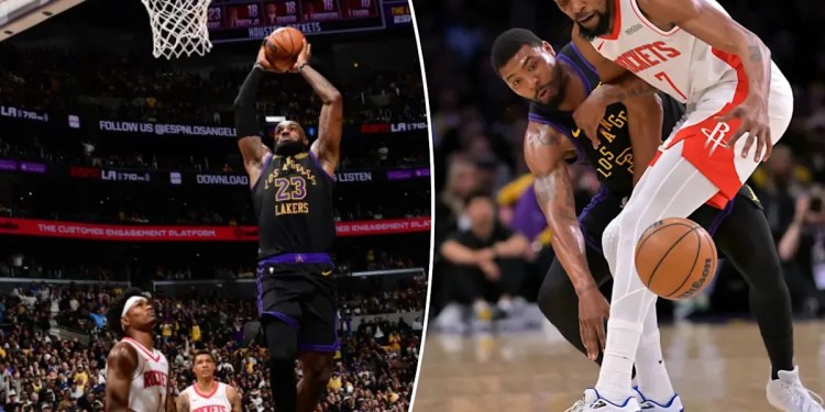 Lakers defeat Rockets to lead series 2-0 Lakers defeat Rockets to lead series 2-0