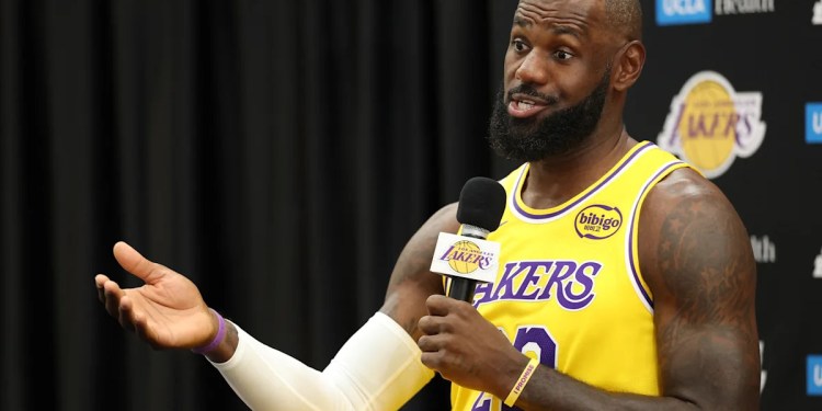 LeBron James aims for mid-November return after missing opener LeBron James aims for mid-November return after missing opener