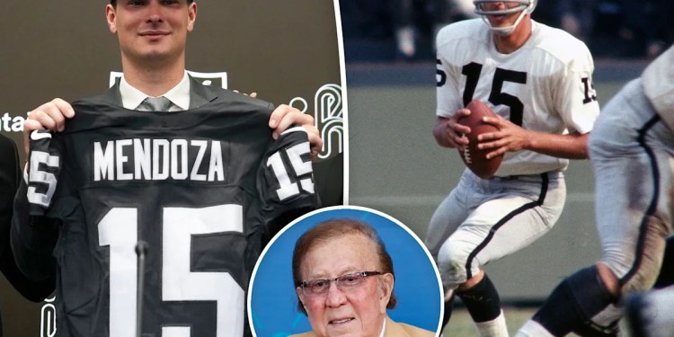 Raiders Legend Approves Fernando Mendoza to Wear No. 15 Raiders Legend Approves Fernando Mendoza to Wear No. 15