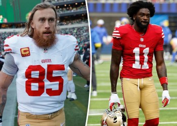 George Kittle discusses 49ers’ relationship with Brandon Aiyuk George Kittle discusses 49ers’ relationship with Brandon Aiyuk