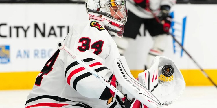 Ex-Blackhawks Goalie Out for Season Ex-Blackhawks Goalie Out for Season