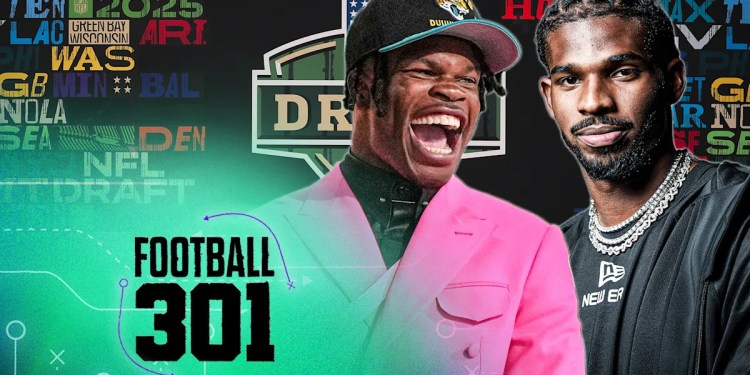 2025 NFL Draft Round 1 analysis: Jags trade up for Travis Hunter, Shedeur Sanders falls | Football 301 2025 NFL Draft Round 1 analysis: Jags trade up for Travis Hunter, Shedeur Sanders falls | Football 301