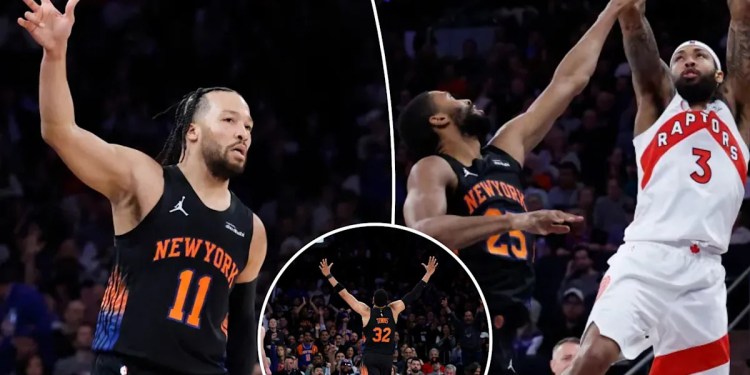 Knicks Defeat Raptors, Secure No. 3 Seed Knicks Defeat Raptors, Secure No. 3 Seed