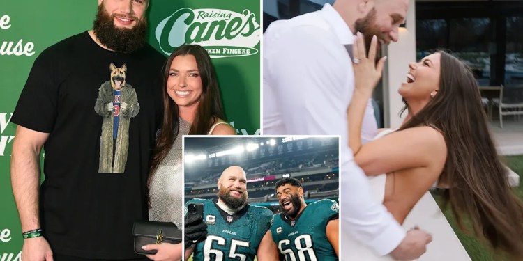 Eagles’ Jordan Mailata Officiates Lane Johnson’s Wedding Eagles’ Jordan Mailata Officiates Lane Johnson’s Wedding