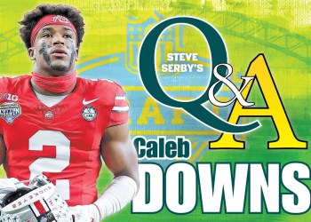 Caleb Downs Discusses Potential Before NFL Draft Caleb Downs Discusses Potential Before NFL Draft