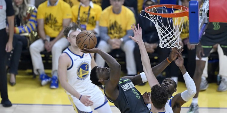 NBA playoffs: Timberwolves surge past Warriors late to take 2-1 series lead after Draymond Green fouls out NBA playoffs: Timberwolves surge past Warriors late to take 2-1 series lead after Draymond Green fouls out