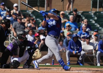 Dodgers hit four home runs to defeat Rockies Dodgers hit four home runs to defeat Rockies