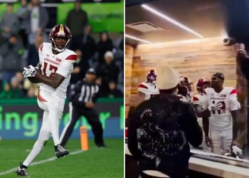 Chiefs Super Bowl Champion Fights UFL Fans During Halftime
Scores Touchdown After Incident Chiefs Super Bowl Champion Fights UFL Fans During Halftime
Scores Touchdown After Incident