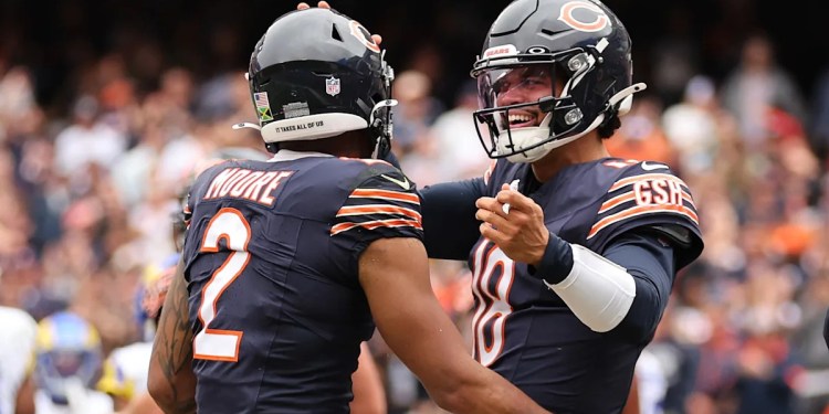 Caleb Williams Comments on D.J. Moore Trade Caleb Williams Comments on D.J. Moore Trade