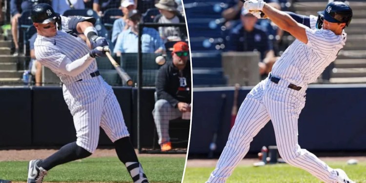 Aaron Judge and Spencer Jones Display Power in Yankees Spring Training Aaron Judge and Spencer Jones Display Power in Yankees Spring Training