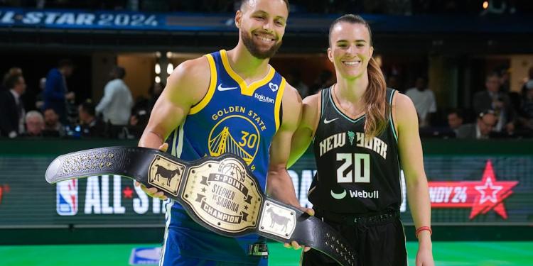 Steph Curry, Sabrina Ionescu will not hold 3-point contest rematch during NBA All-Star weekend Steph Curry, Sabrina Ionescu will not hold 3-point contest rematch during NBA All-Star weekend