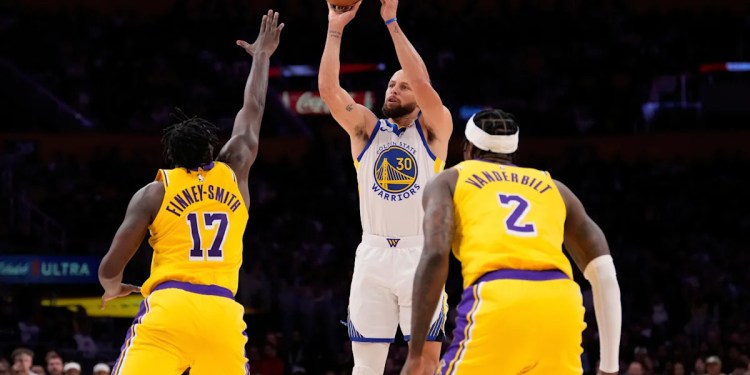 Warriors top Lakers behind big nights from Stephen Curry and Brandin Podziemski in potential playoff preview Warriors top Lakers behind big nights from Stephen Curry and Brandin Podziemski in potential playoff preview