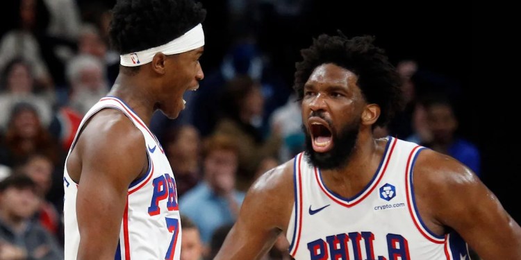 Edgecombe helps 76ers secure late win Edgecombe helps 76ers secure late win