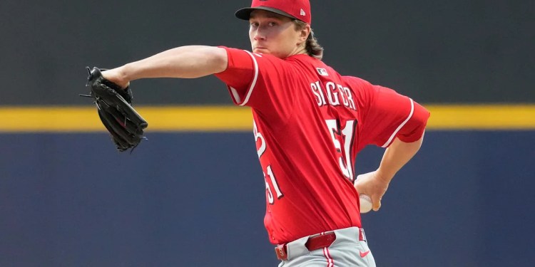 Brady Singer Starts Tonight for Reds After Blister Issue Brady Singer Starts Tonight for Reds After Blister Issue