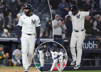 Amed Rosario hits two homers in Yankees’ win over A’s Amed Rosario hits two homers in Yankees’ win over A’s