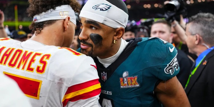 Super Bowl LIX Quarterbacks Combine for Eight Turnovers, No TDs Super Bowl LIX Quarterbacks Combine for Eight Turnovers, No TDs