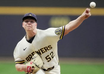 Milwaukee Brewers at Detroit Tigers
Brewers Record: 12-9, Tigers Record: 12-11 Milwaukee Brewers at Detroit Tigers
Brewers Record: 12-9, Tigers Record: 12-11