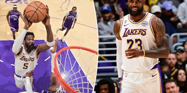 Lakers defeat Jazz, secure fourth seed in Western Conference Lakers defeat Jazz, secure fourth seed in Western Conference