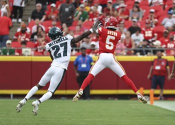 Hollywood Brown as WR3 for the Eagles Hollywood Brown as WR3 for the Eagles