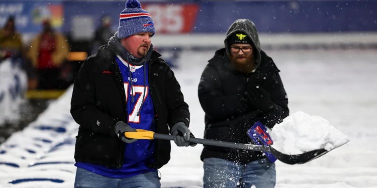 Bills Request Snow Shovelers for Final Home Game Bills Request Snow Shovelers for Final Home Game