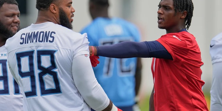 Rookie Titans QB Cam Ward addresses practice scuffle with Pro Bowl defender Jeffery Simmons: 'It was fun' Rookie Titans QB Cam Ward addresses practice scuffle with Pro Bowl defender Jeffery Simmons: 'It was fun'