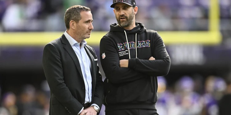 Howie Roseman and Nick Sirianni to Speak at NFL Combine Tuesday Howie Roseman and Nick Sirianni to Speak at NFL Combine Tuesday