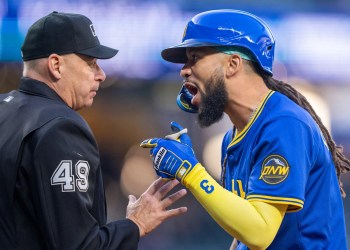 Mariners SS J.P. Crawford goes ballistic after ejection over wrong third-strike call vs. Nationals Mariners SS J.P. Crawford goes ballistic after ejection over wrong third-strike call vs. Nationals