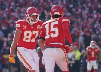 Steakhouse Owned by Kelce and Mahomes Faces Lawsuit from Sneaker Company Steakhouse Owned by Kelce and Mahomes Faces Lawsuit from Sneaker Company