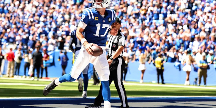 Daniel Jones leads Colts offense on historic run in blowout win over Dolphins to snap opening-day loss streak Daniel Jones leads Colts offense on historic run in blowout win over Dolphins to snap opening-day loss streak