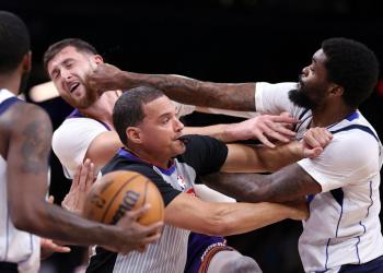 NBA suspends Mavericks’ Naji Marshall 4 games, Suns’ Jusuf Nurkić 3 games for engaging in brawl NBA suspends Mavericks’ Naji Marshall 4 games, Suns’ Jusuf Nurkić 3 games for engaging in brawl