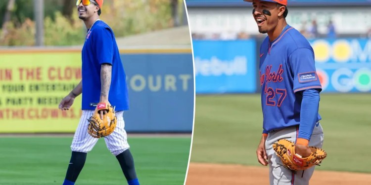 Mark Vientos Plays First Base in Spring Game Mark Vientos Plays First Base in Spring Game