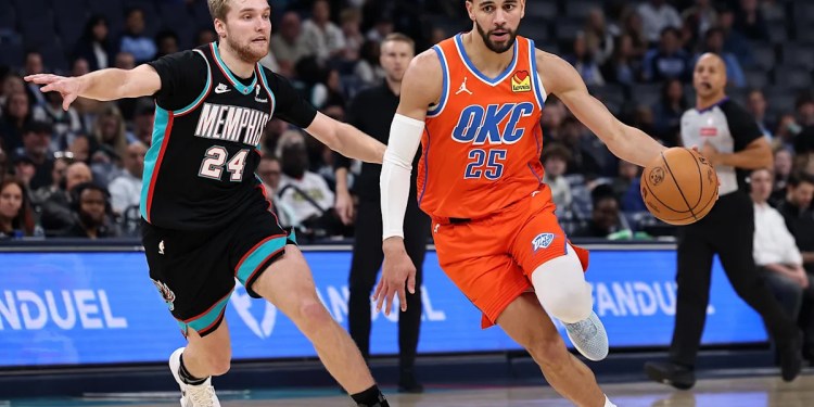 Thunder Come Back to Beat Grizzlies Without Key Players Thunder Come Back to Beat Grizzlies Without Key Players