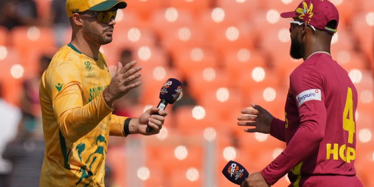 South Africa vs. West Indies at T20 World Cup South Africa vs. West Indies at T20 World Cup