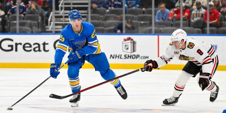 Blues Extend Contract with Mailloux Blues Extend Contract with Mailloux