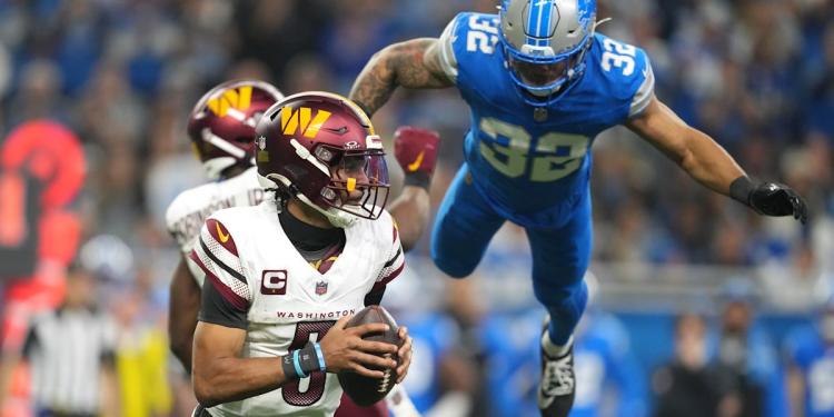 Commanders-Lions: Jayden Daniels, Washington pull off one of NFL's greatest playoff upsets in 45-31 shootout win over Detroit Commanders-Lions: Jayden Daniels, Washington pull off one of NFL's greatest playoff upsets in 45-31 shootout win over Detroit