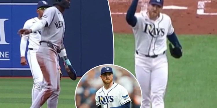 Yankees’ Jazz Chisholm and Rays’ Drew Rasmussen Have On-Field Dispute Yankees’ Jazz Chisholm and Rays’ Drew Rasmussen Have On-Field Dispute