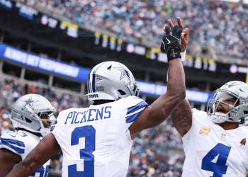 Dak Prescott Trains with George Pickens This Offseason Dak Prescott Trains with George Pickens This Offseason