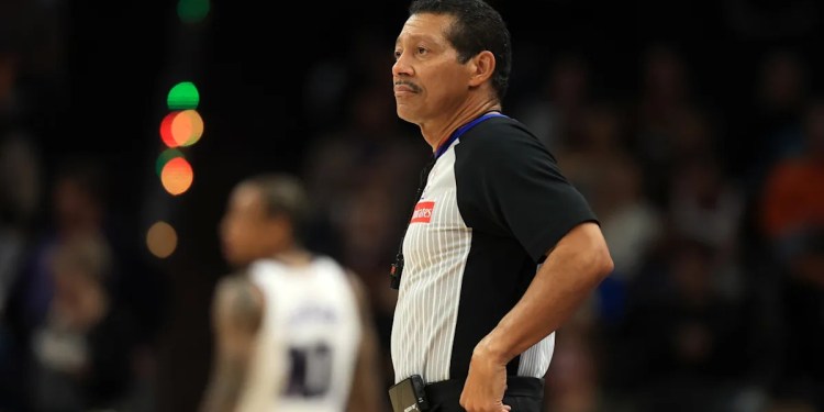 Referee Bill Kennedy Injured, Leaves Court in Wheelchair Referee Bill Kennedy Injured, Leaves Court in Wheelchair