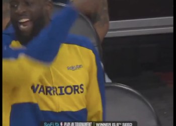 Draymond Green Ejected After Punching Devin Booker
Warriors Eliminated from Playoffs Draymond Green Ejected After Punching Devin Booker
Warriors Eliminated from Playoffs