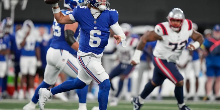 Rookie Jaxson Dart gets the start in preseason finale for Giants, and continues to make plays Rookie Jaxson Dart gets the start in preseason finale for Giants, and continues to make plays