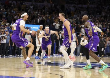 Luke Kennard’s late shot leads Lakers to ninth win Luke Kennard’s late shot leads Lakers to ninth win