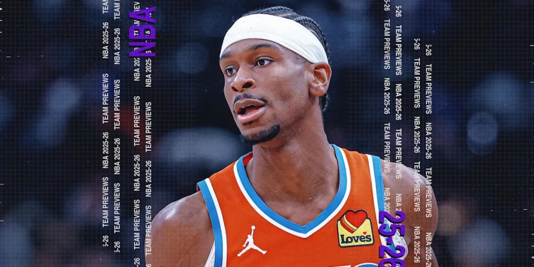 Oklahoma City Thunder 2025-26 Season Preview  
Can the team repeat as champions? Oklahoma City Thunder 2025-26 Season Preview  
Can the team repeat as champions?